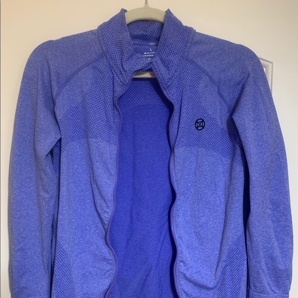 Lightweight Purple Run Yoga Jacket Fits Like Small